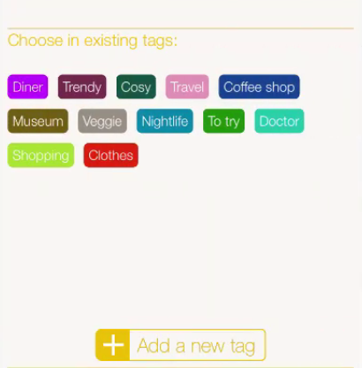 Create at least 7 tags for the images, for example, animal, sea,