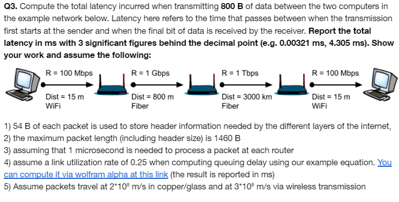  assume that: d_(queue )prop(1)/((1-(R_(in ))/(R_(out )))^(3))-1 in msQ3. Compute the total