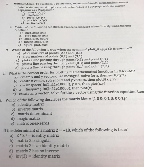 Can someone pleasE help with this problem on mathlab. What is