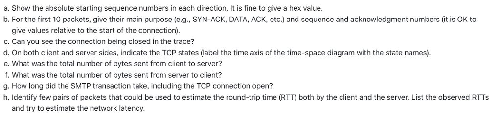  Consider the trace https://www.cloudshark.org/captures/edfcc6f32285, This time focus on the TCP layer: