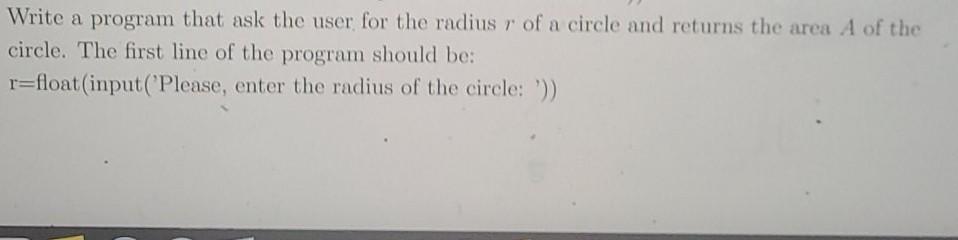  using python Write a program that ask the user for the