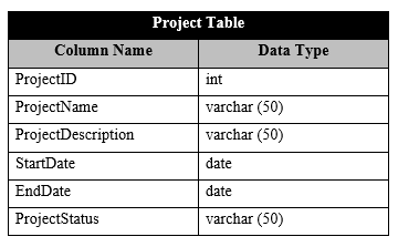 How to insert values into Client, Payment, Project Table in one SQL