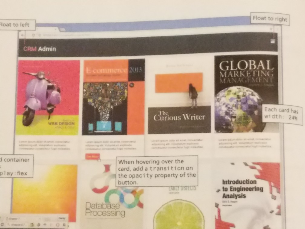 create a responsive layout. Instructions Open chapter07-project02.html in the browser. You will