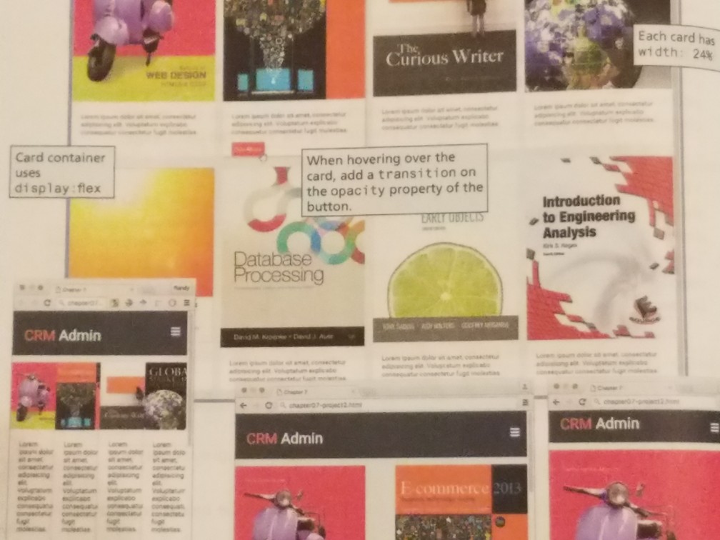 be modifying the CSS 1. ,. Modify styles.css and float the chi-