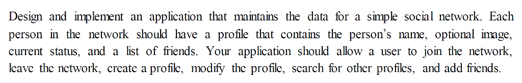 Please using Java to do the following project This is related to