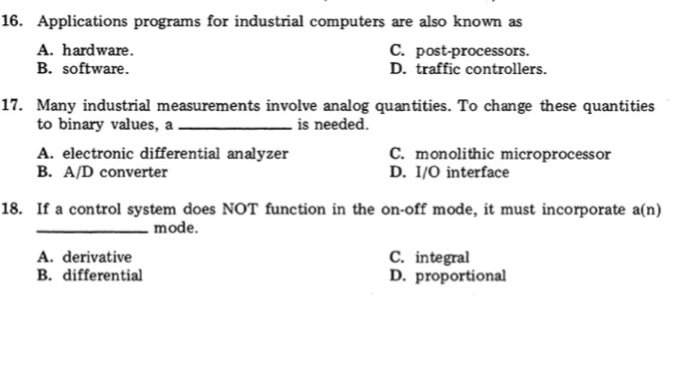 this examina- tion as soon as you complete it. Do not wait