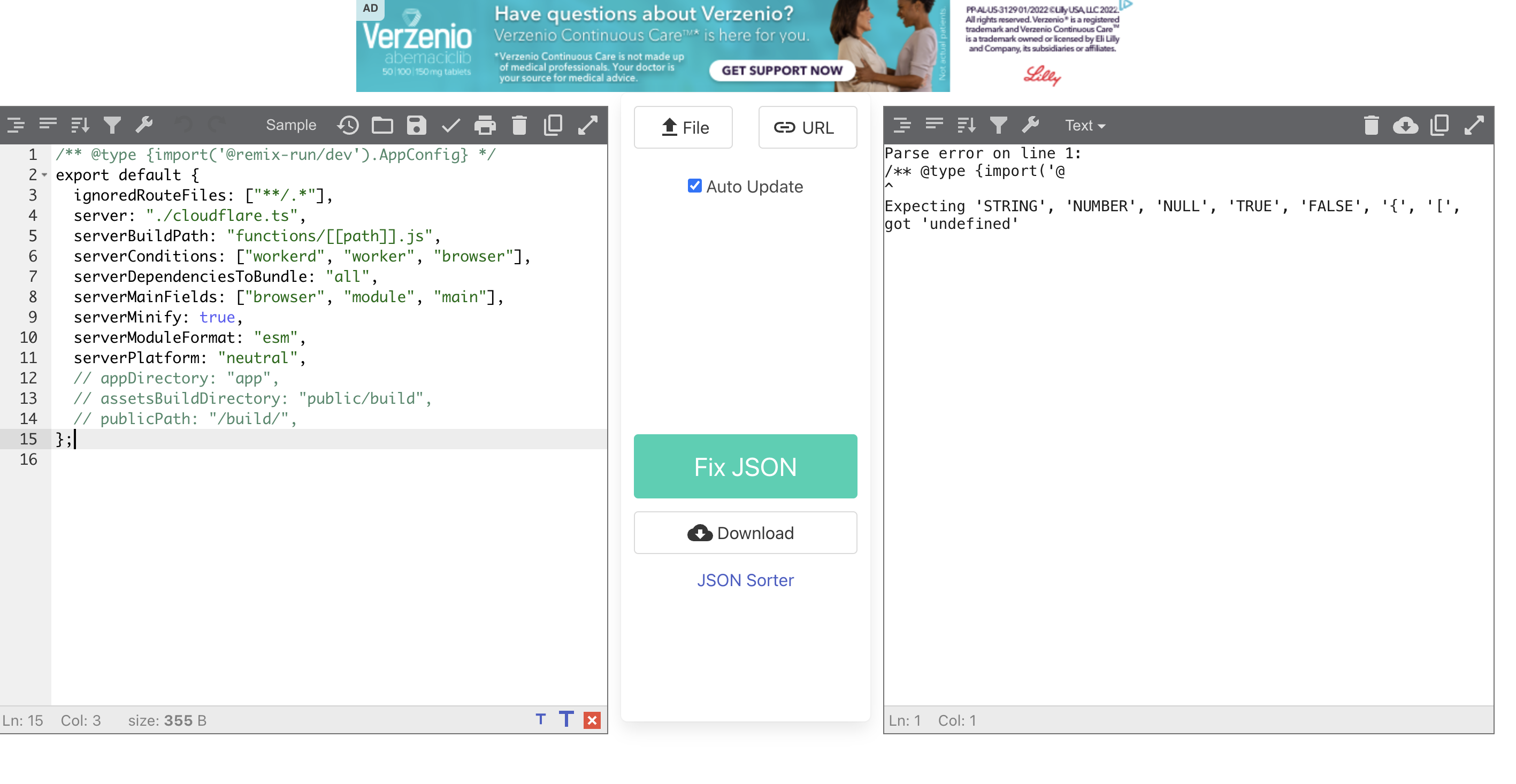  Why is my json invalid 