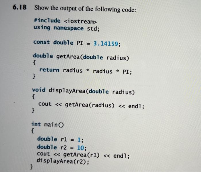 write out the instructions for each problem and include the given information.