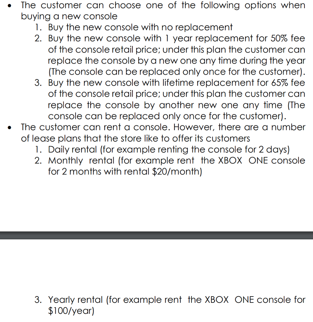 . The store has a StoreManager, Customers, and Salesmen . The retailer