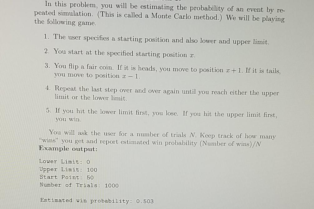 im in an introductory (C++) programming class and we just started