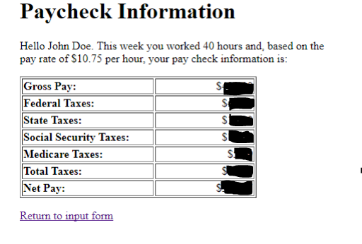 to come to life. Create a form to allow the user to