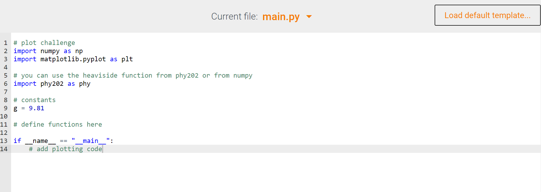the one i can edit and the other where the heaveside function