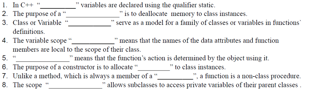  In C++ "__" variables are declared using the qualifier static. The