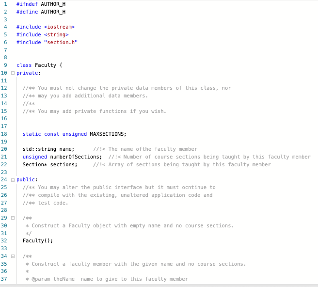 1 Instructions Read the problem description below. You will find the starting