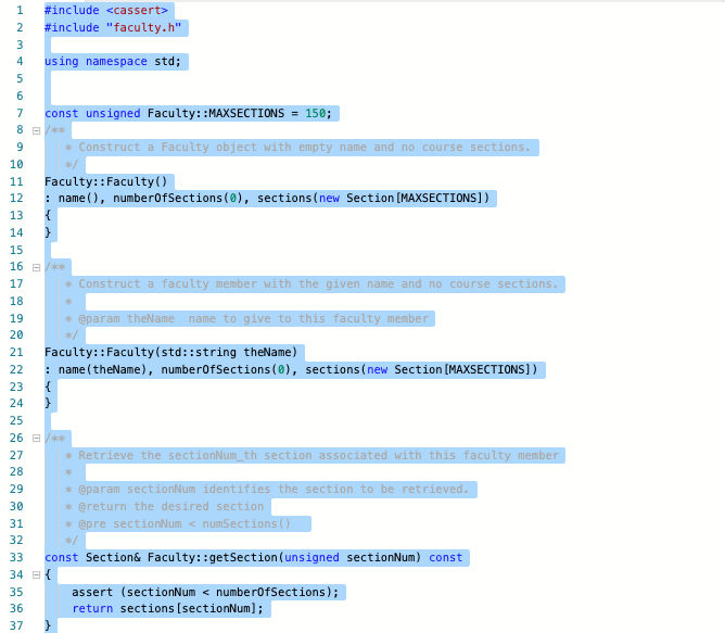 this assignment. Compile the program as is to familiarize yourself with it.