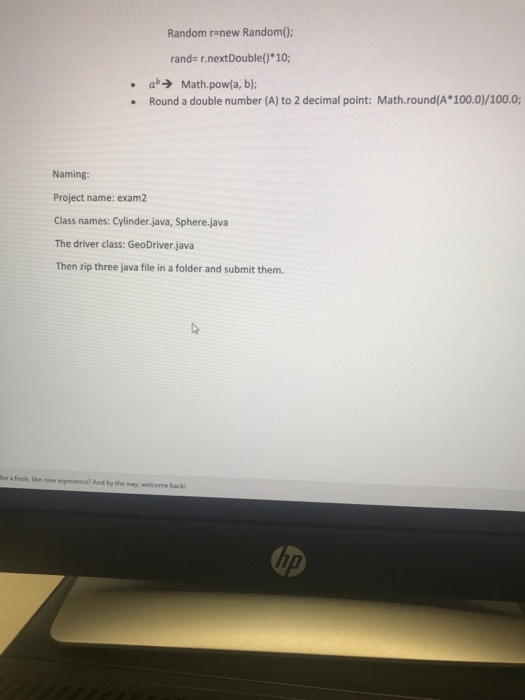 ID, and the cylinder class have one more instant variable that represents