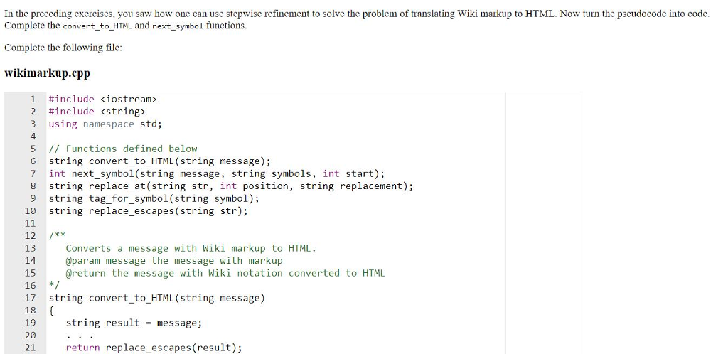 replace_at that replaces the character at a given position with an arbitrary