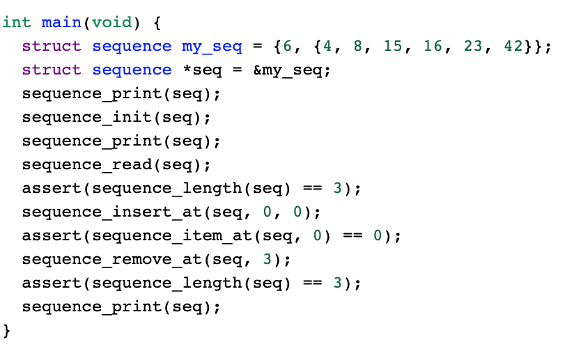 Sequence ADT will have a maximum length (MAXLEN) of 1000. // NOTE: