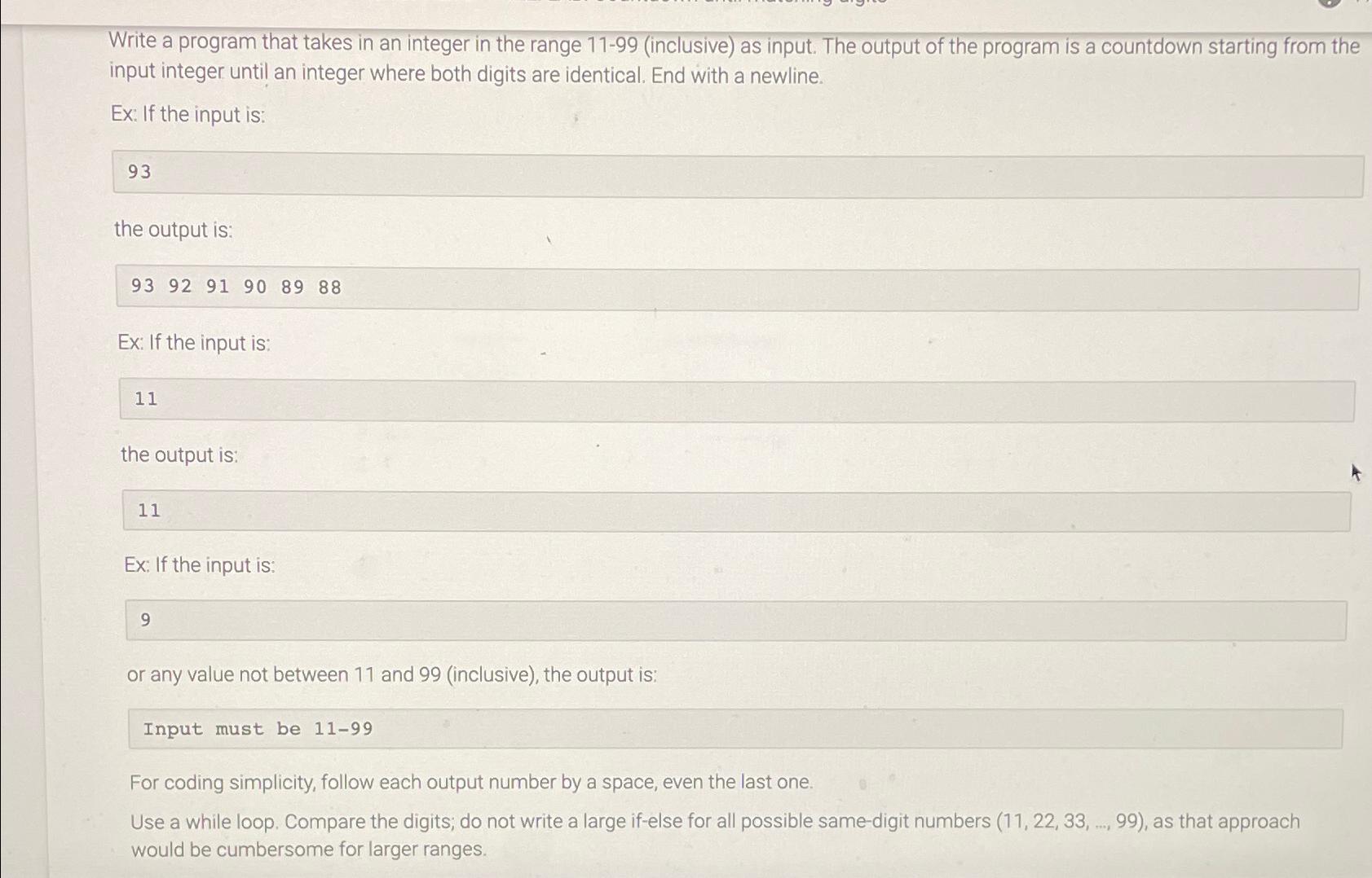  In C++Write a program that takes in an integer in the