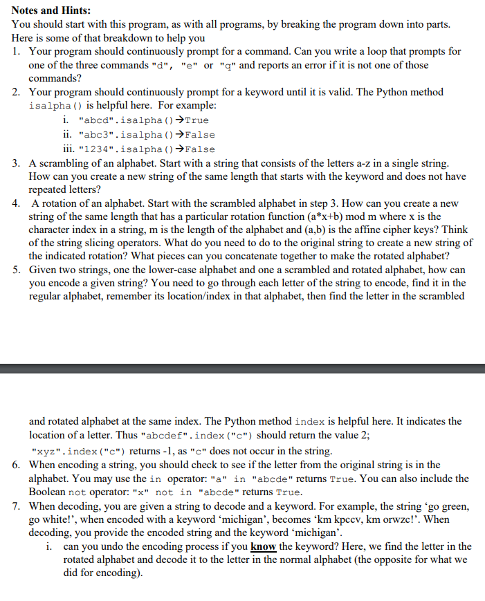 will gain more experience with the use of 1. string 2. if