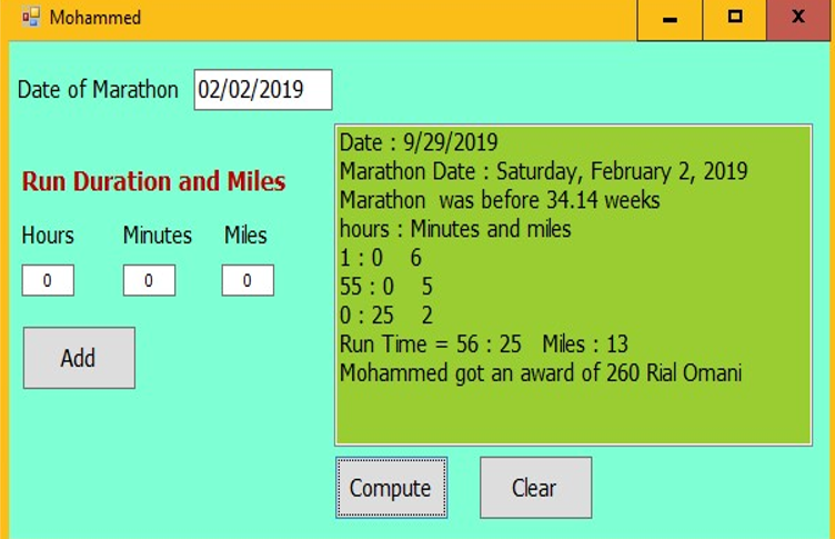 participate from all over the world to run for miles. Organizers of