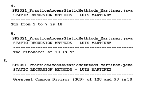 that means calling a Method from itself. Recursive Method is a Method