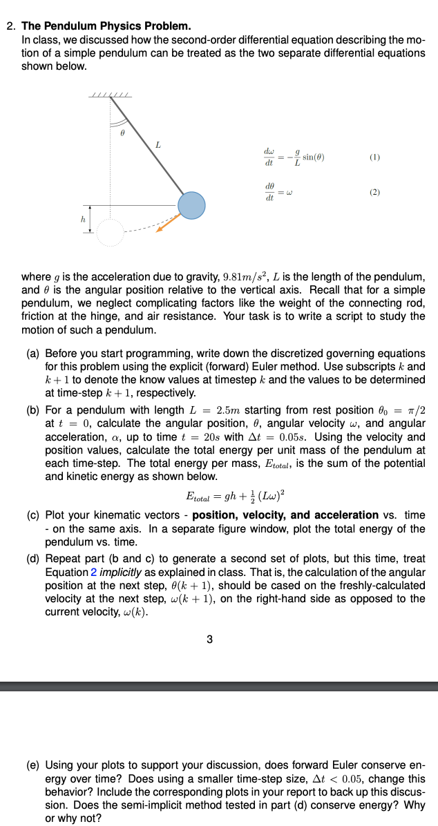  please answer all parts in MATLAB 