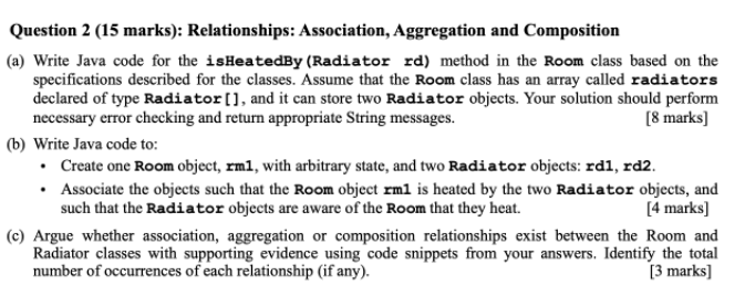 for a small building in Canada. The application has two major classes: