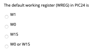 memory locations 0x1000 and Ox1001 will be copied to W2. The contents