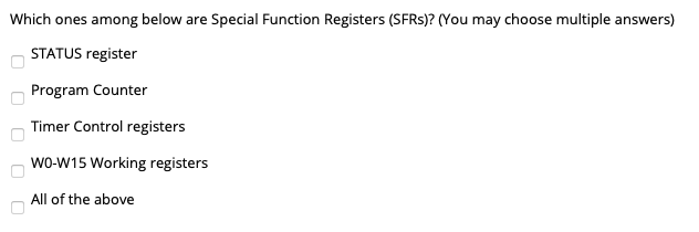 of memory location 0x1000 will be copied to W2 LSB. Contents of