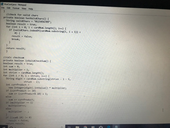 credit card number to ensure the card is authentic and valid. The