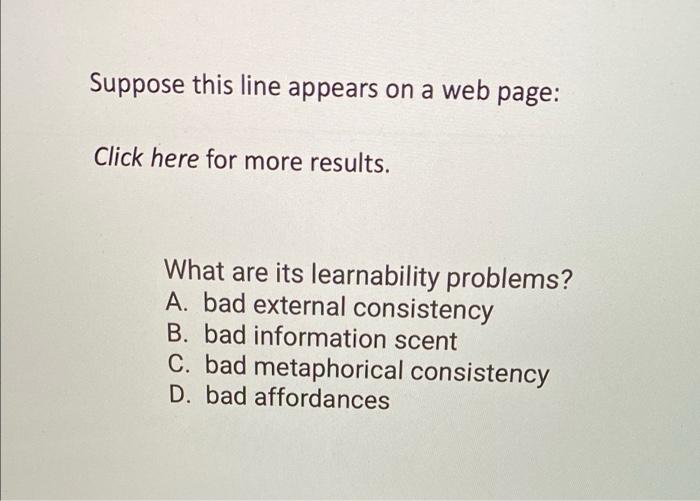 please answer the question Suppose this line appears on a web page: