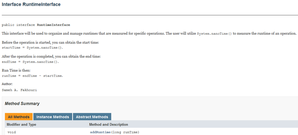 Based List Class- You will write the ArrayBasedList.java class which will implement