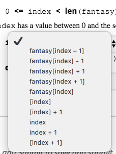 called fantasy. You do not know what values are stored in fantasy,