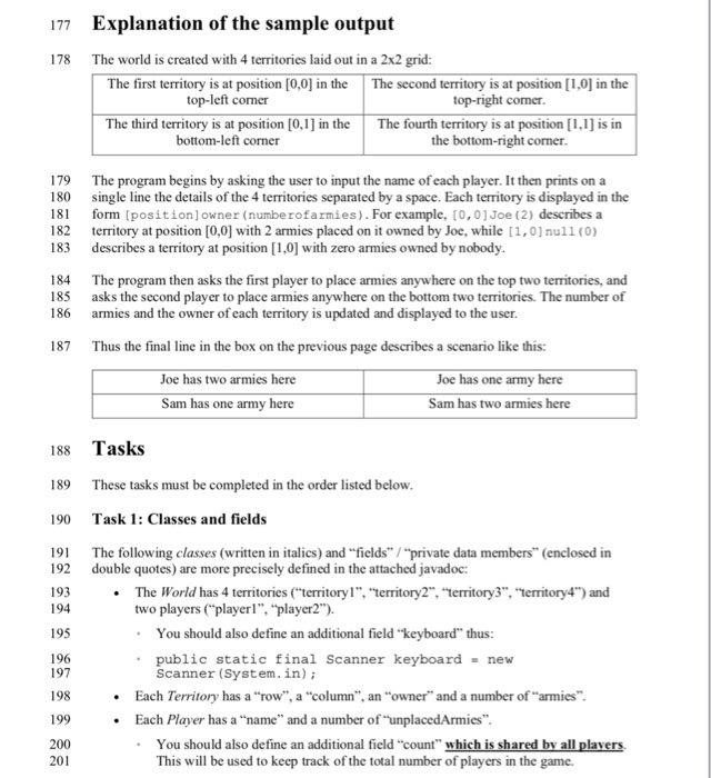 and 5 for me and receive the output shown in the first