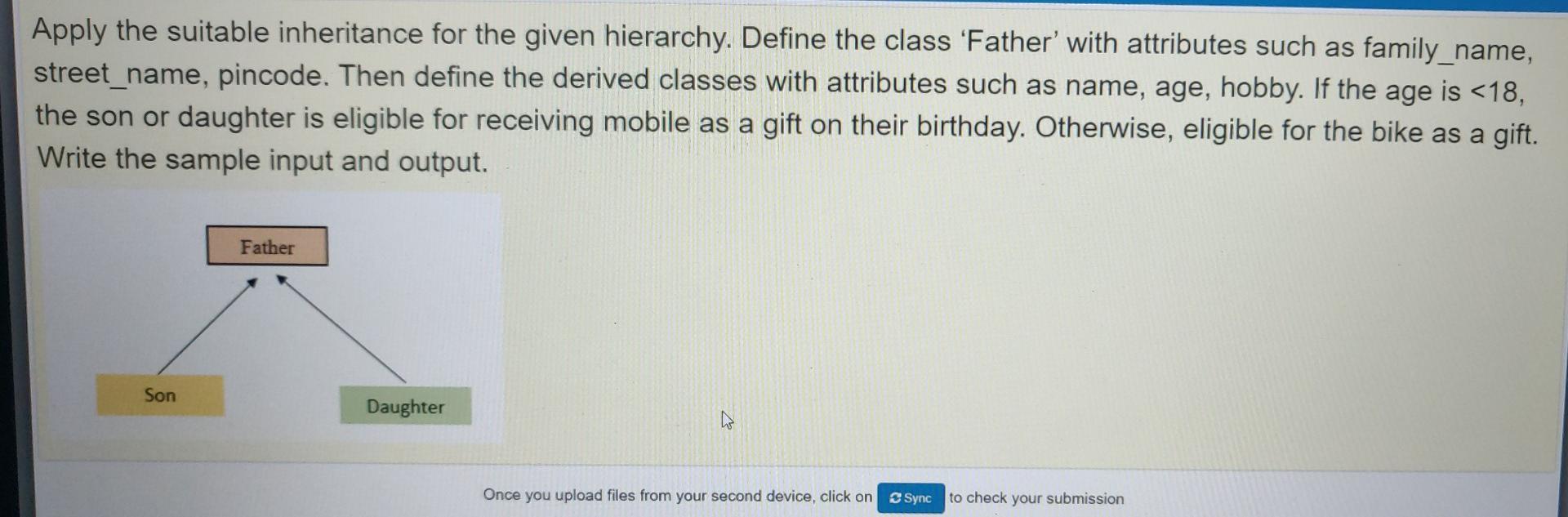  Note : To write a Java program for Apply the suitable