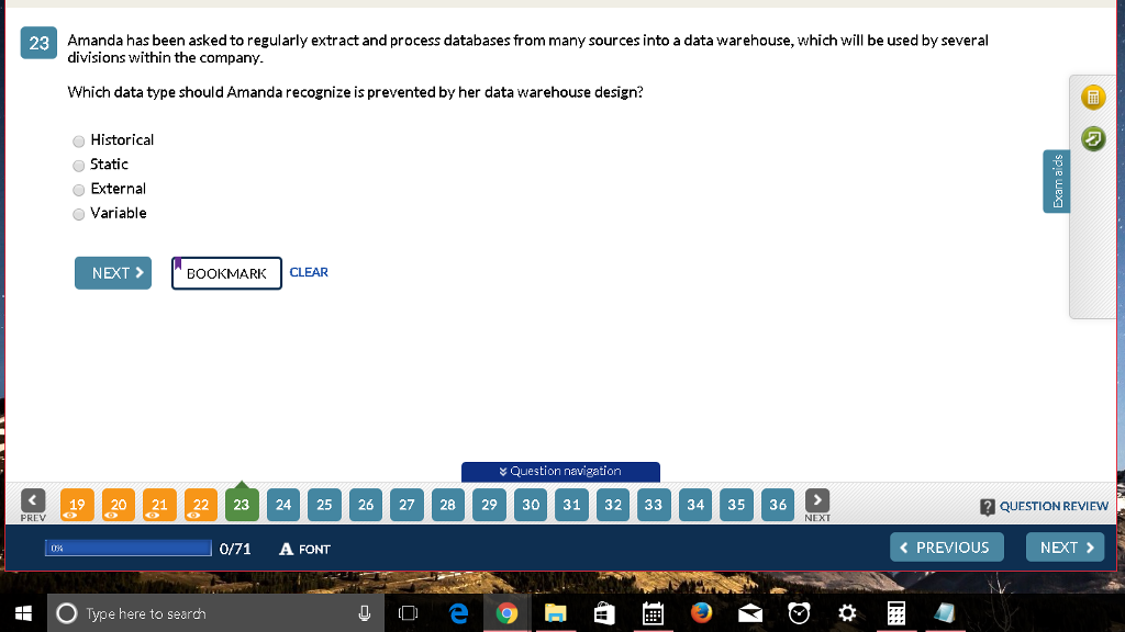  Amanda has been asked to regularly extract and process databases from