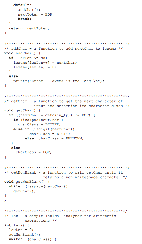 similar output like on page 171. convert C to C# / Function