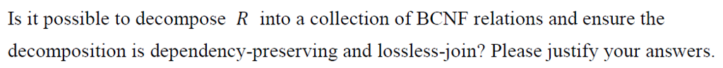 K) and its FD set F- (A-BC, E
