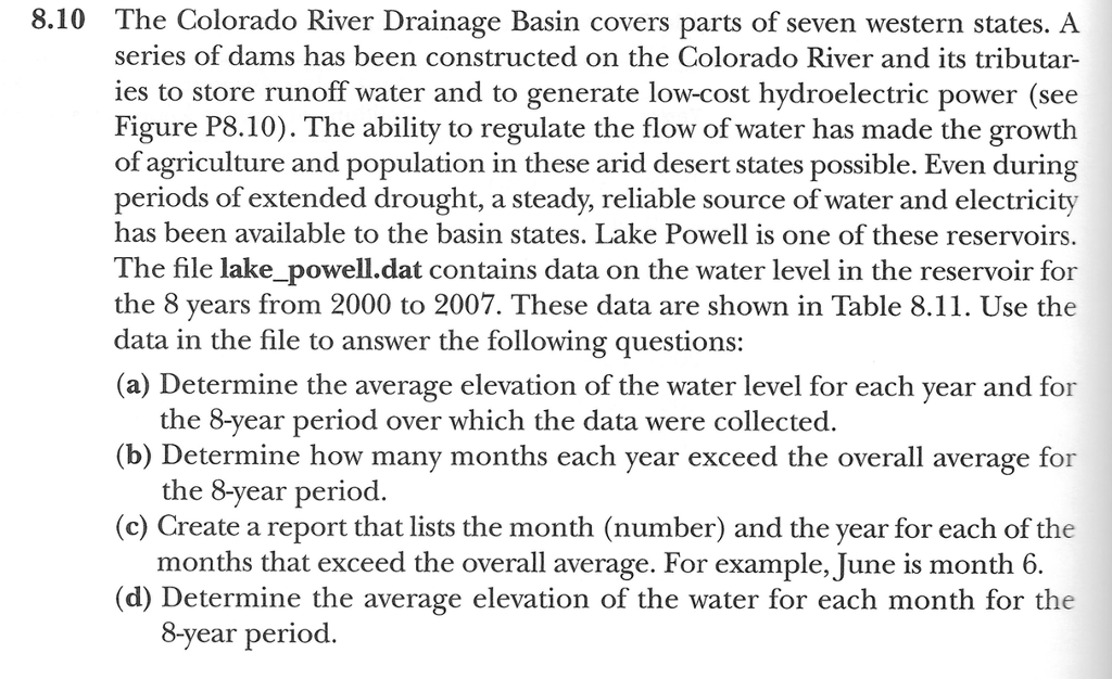 by Holly Moore. This questions refers us back to a question in