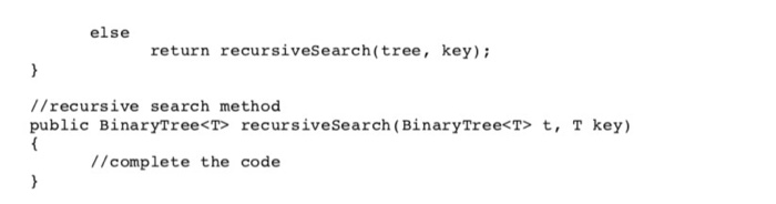 BinaryTree left; private BinaryTree right; public BinaryTree() { parent = left =