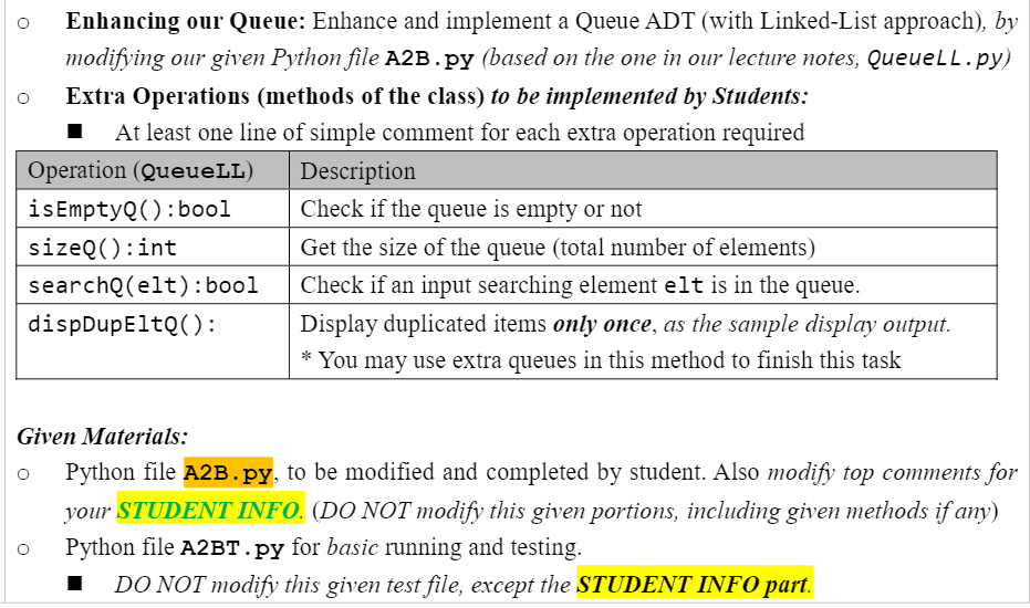  # A2BT.py, for basic running and testing. # * DO NOT