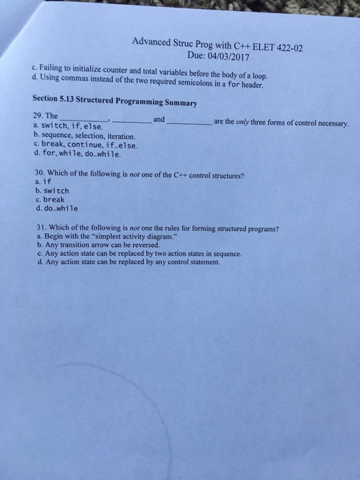 increment or decrement by which the control variable is modified each time