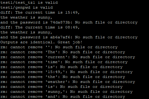 Hello, I have the error message when trying to use a variable