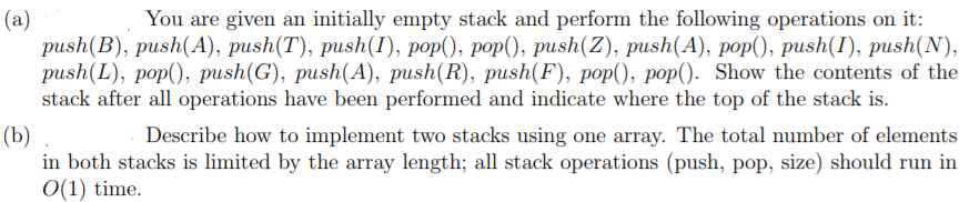 push(B), push(A), push(T, push(I), pop), pop), push(Z), push(A), pop0, push(I), push(N),