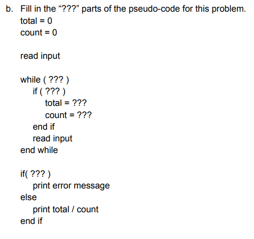 has a sentinel value of 0. The o marks the end of