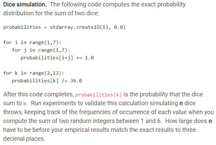Here's the Python code for the assignment: import sys import stdio import