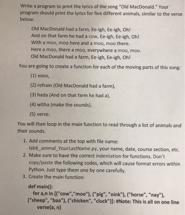  Please write a program using beginner level Python. Nothing too advanced