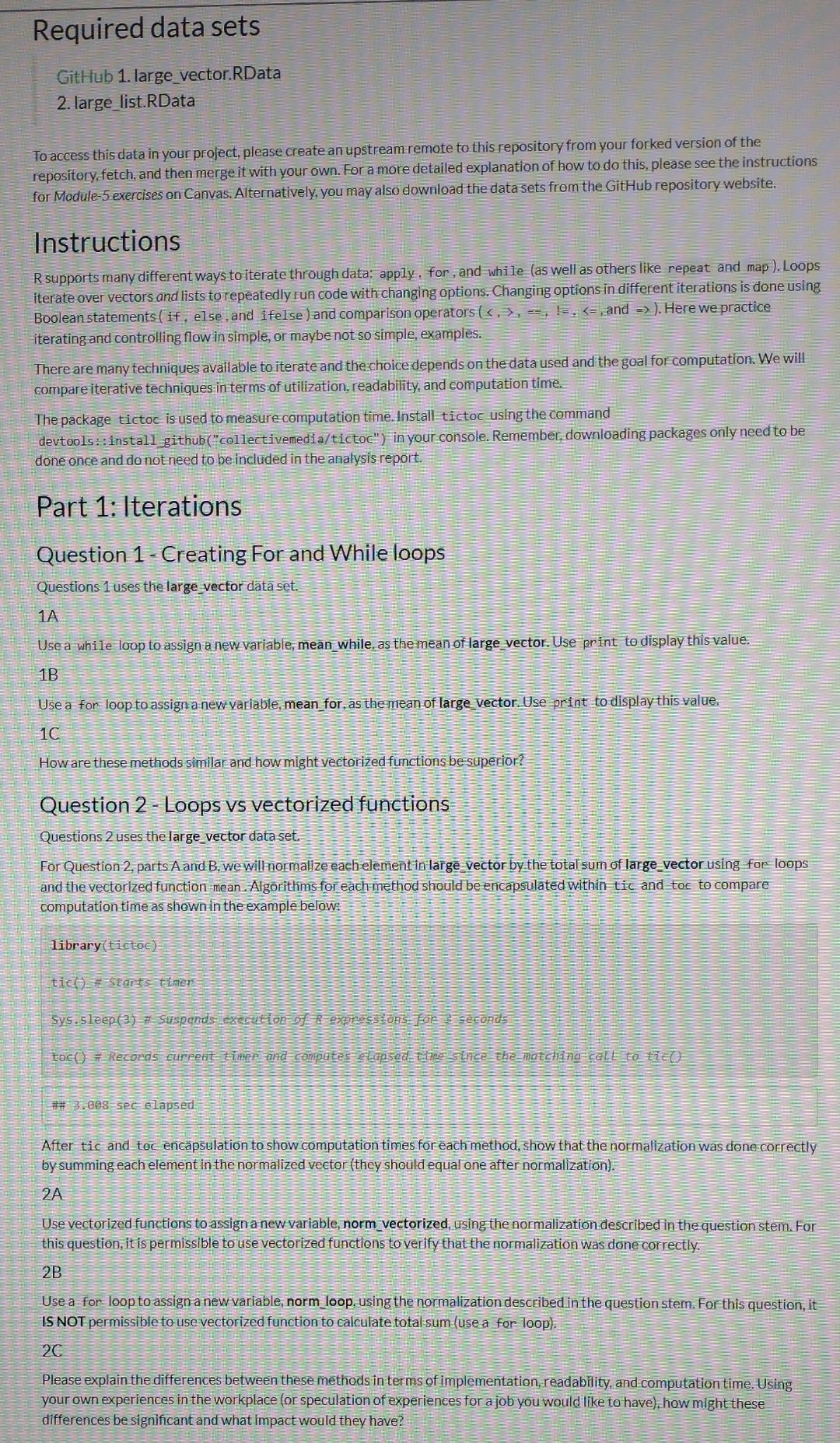 In R Programmer requirements all answers Required data sets Github 1. large