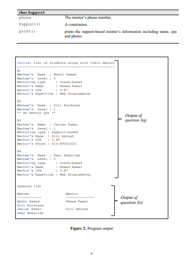 TWO (2) methods that will be specified as polymorphic. Justify your answer.